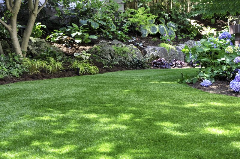 Lawn and Planting Areas