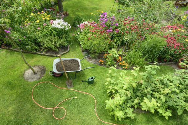 Flower Bed Construction in Bellingham